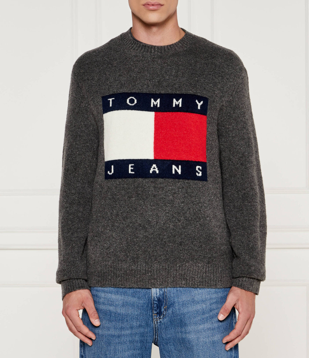 Свитер Tommy Jeans - серый(DM0DM19442)