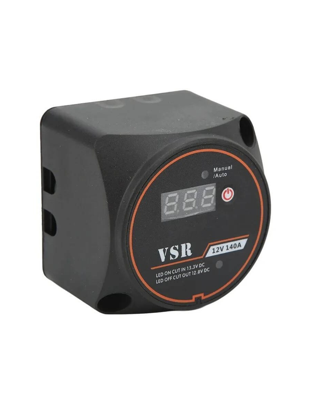 Реле развязки (защиты) АКБ 12В 140А с вольтметром