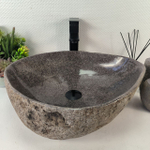 Раковина из речного камня RS-65439 51*43*15 0862