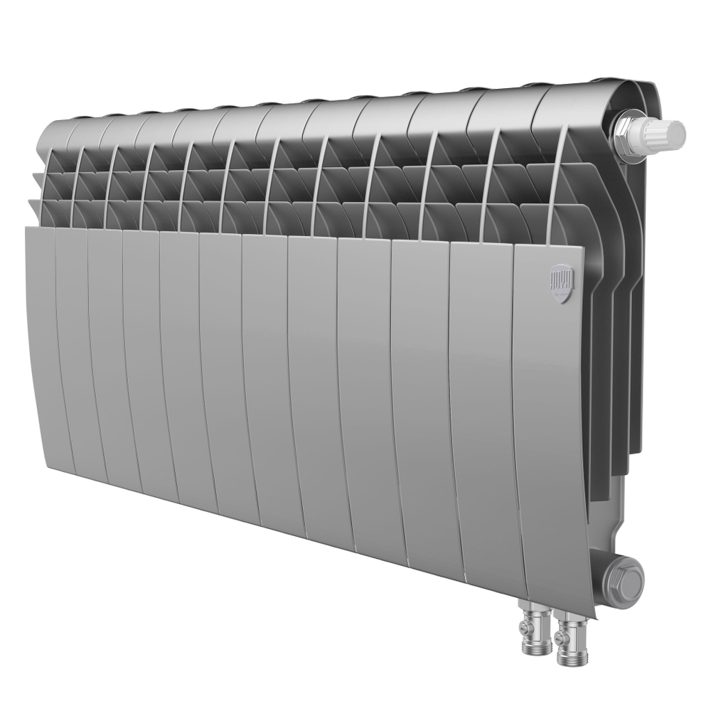 Радиатор Royal Thermo BiLiner 350 /Silver Satin VR