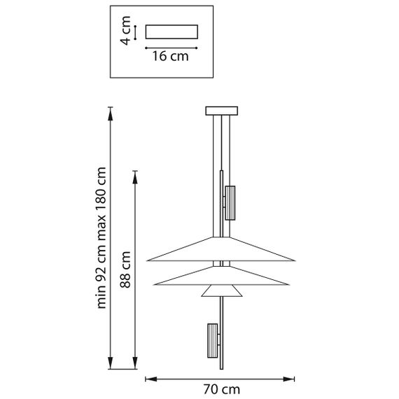 Подвесной светодиодный светильник Lightstar Viola 814531