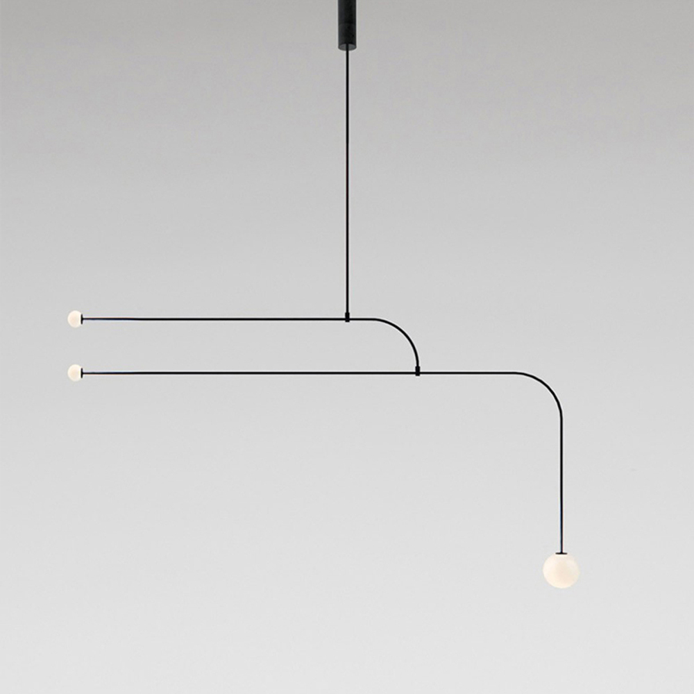 Pendant design lamp Mobile Chandelier 12 by Michael Anastassiades