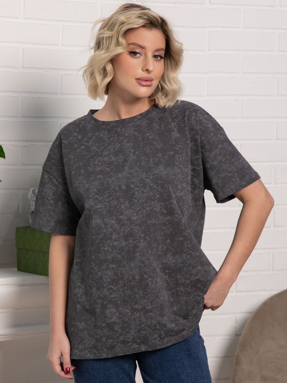 Футболка Ия (серая) Б15239-4М LT Collection