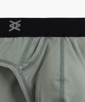 Мужские трусы слипы спорт Atlantic MP-162, светлый хаки