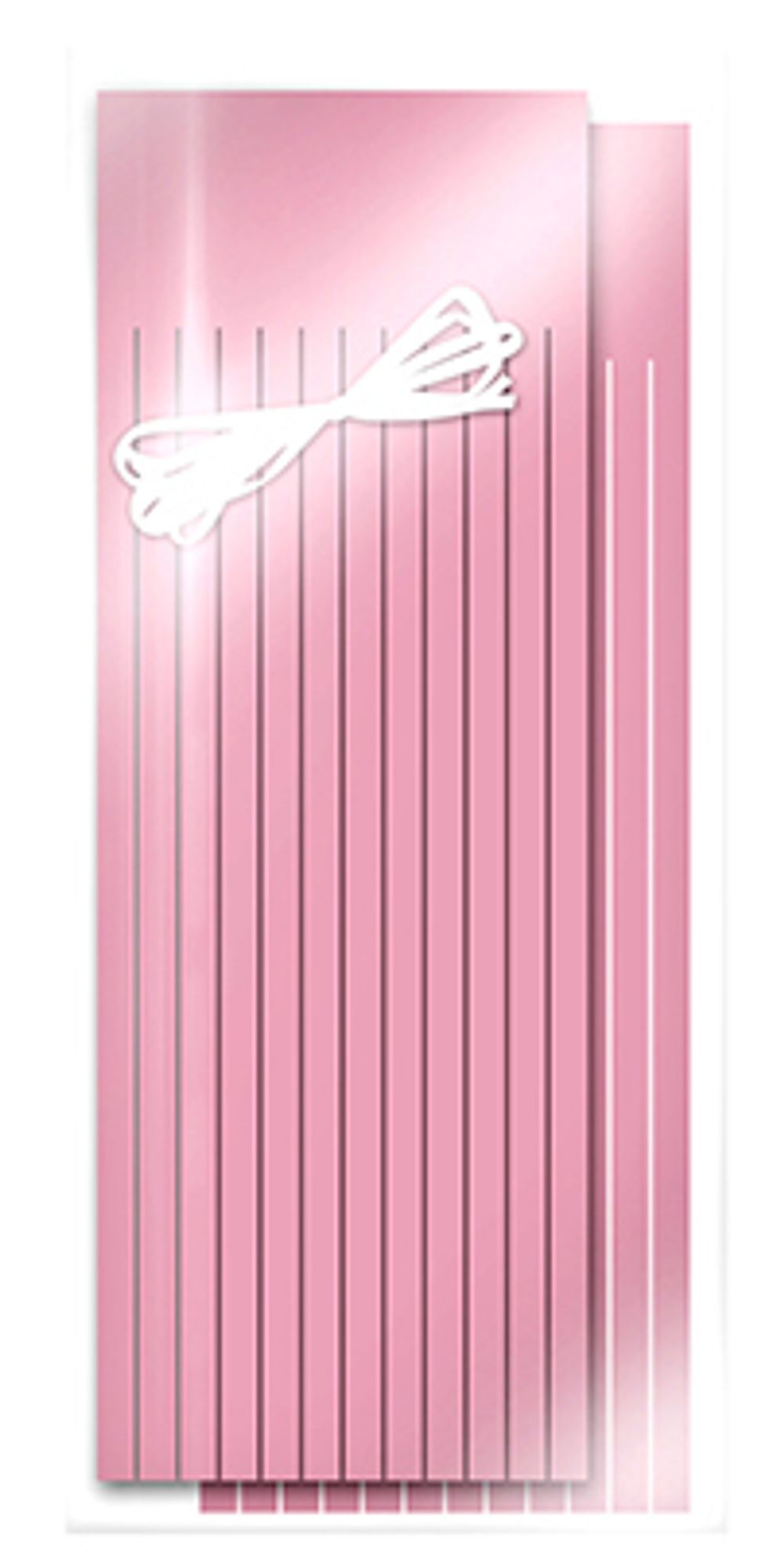 Гирлянда Тассел, Светло-розовый, 35*12 см, 12 листов.