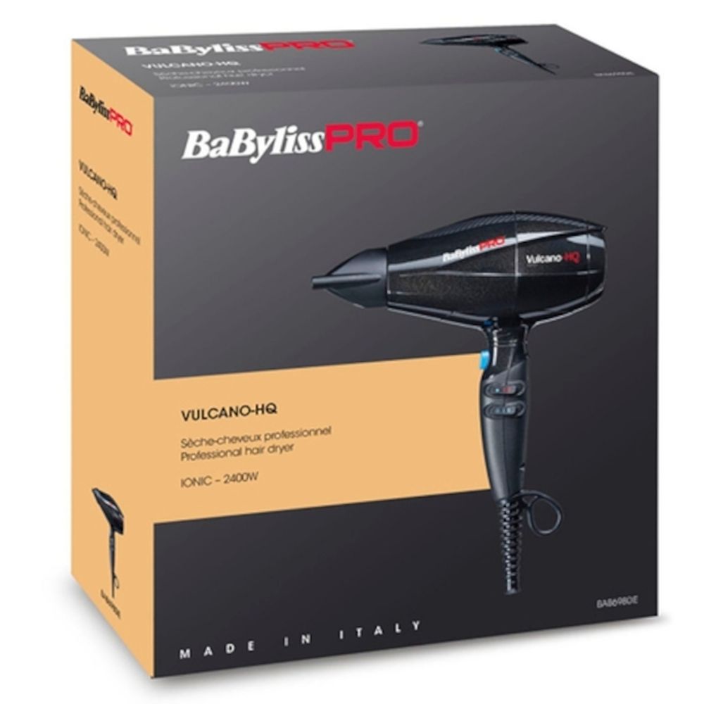 Профессиональный фен BaByliss PRO Vulcano-HQ Ionic BAB6980IE 2400w - 6