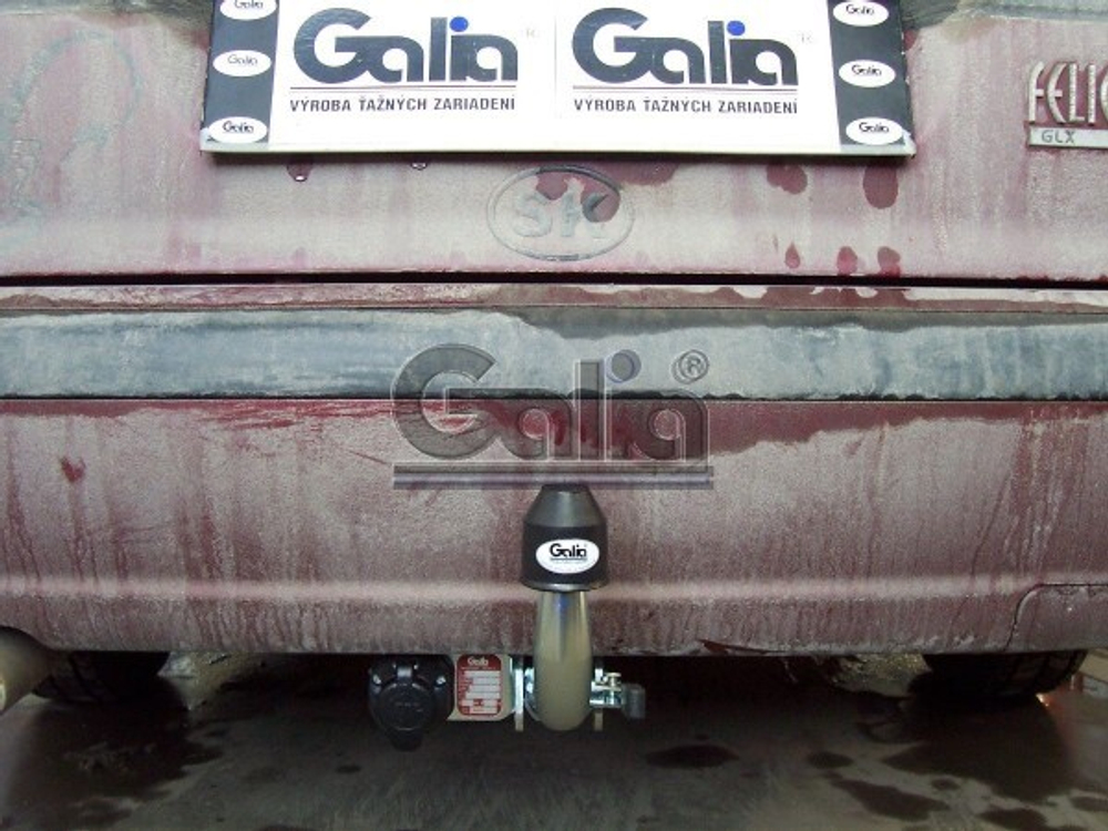 Фаркоп оцинкованный Galia S083A для Skoda Felicia универсал/фургон 1996-2002(паспорт и сертификат в комплекте)(без электрики)