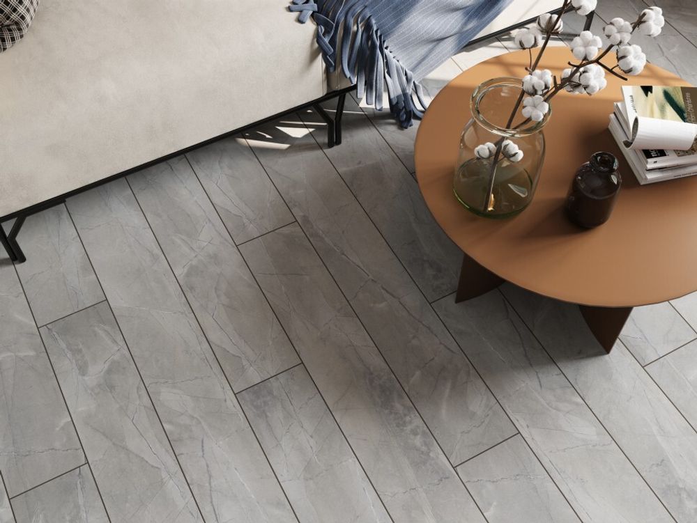 Large 8/34 4V Мрамор серый, 2,54 м²