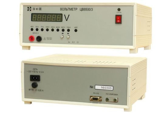 ЦВ8500, Вольтметры, № в ГРСИ РФ - 37458-17