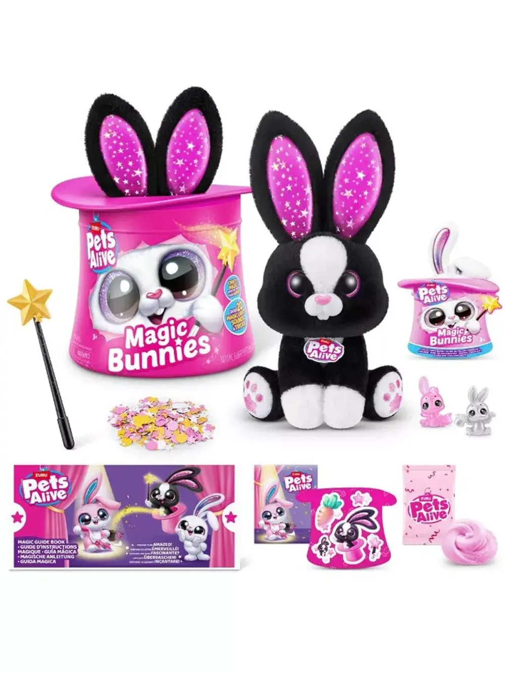 Интерактивная мягкая игрушка Zuru Pets Alive Magic Bunny 9549-2
