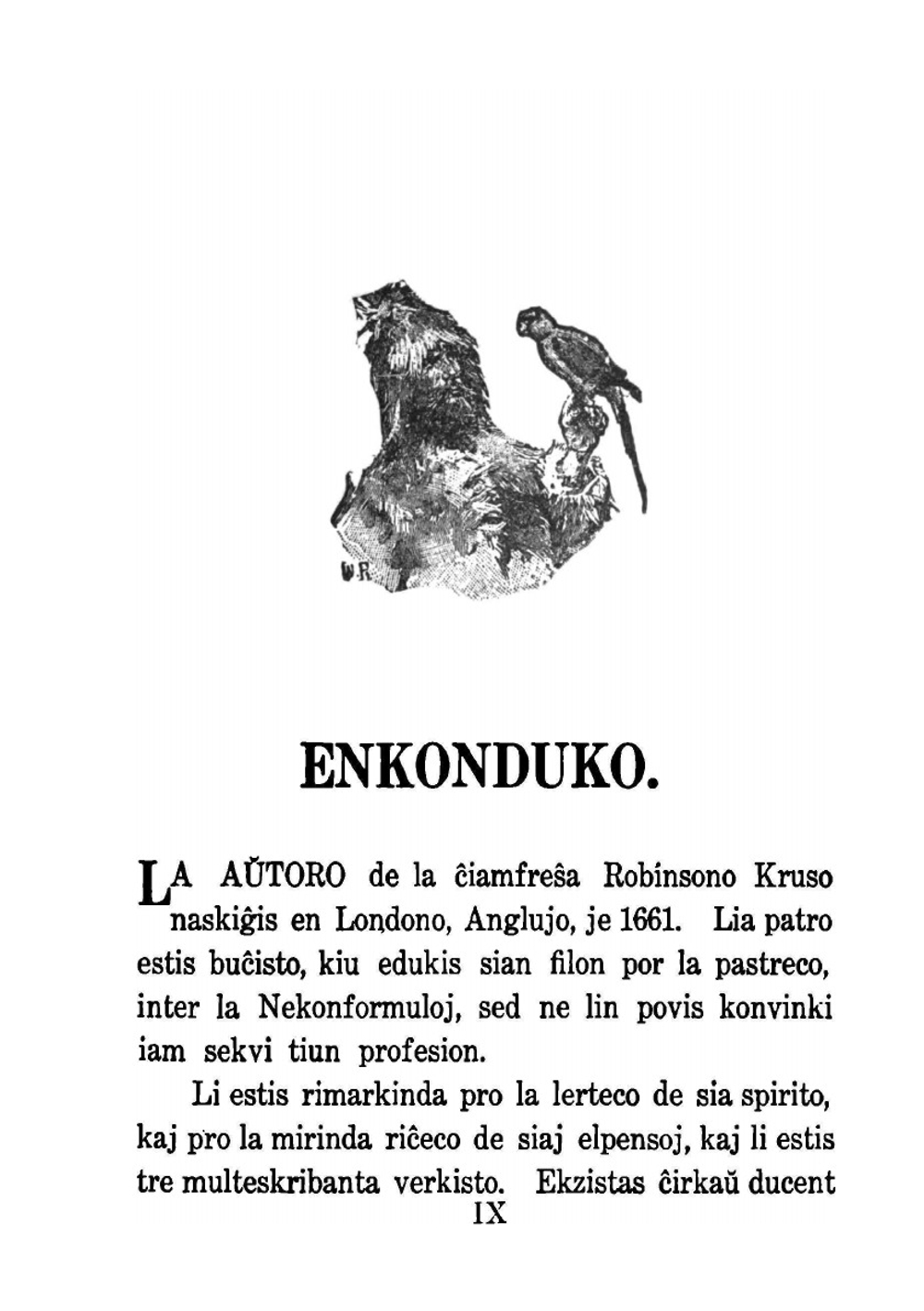 Robinsono Kruso. Lia Vivo Kaj Strangaj, Mirindegaj Aventuroj | Daniel Defoe