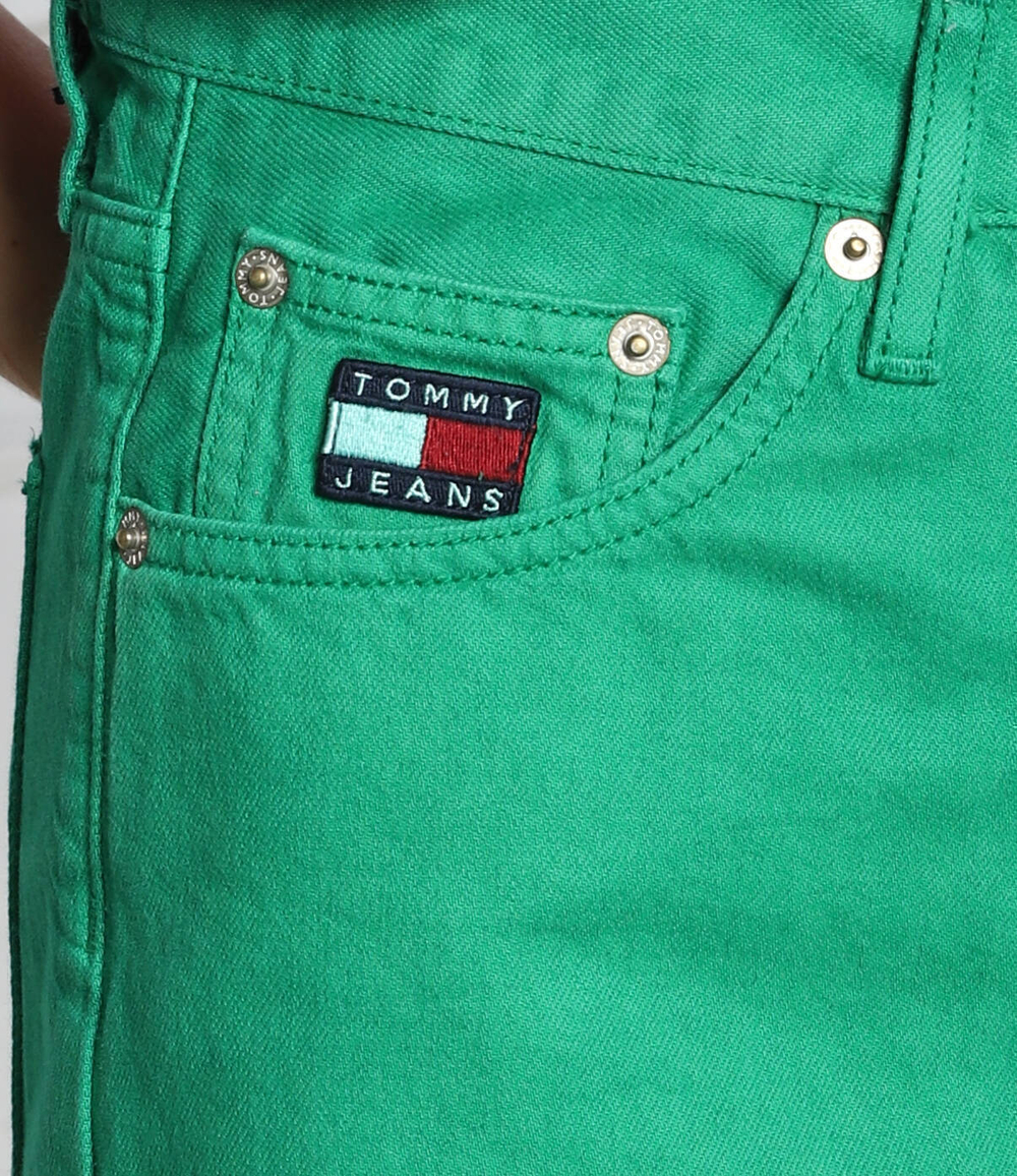 джинсы Tommy Jeans - зеленый(DW0DW14221)