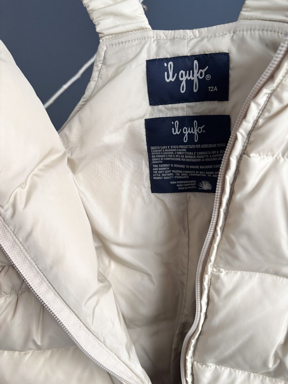 Пуховый полукомбинезон Il Gufo, 152