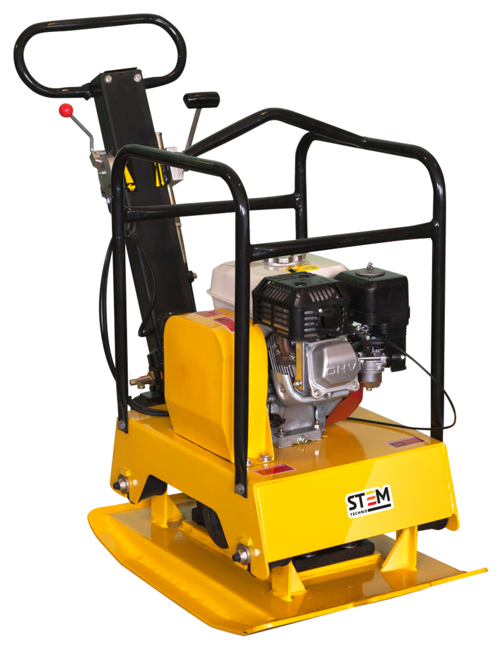 Виброплита реверсивная STEM Techno RPC 161 бензиновая - [160 кг / 35 кН / Honda GX200]
