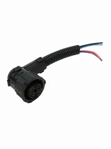 Колодка байонет, угловая, 4 провода