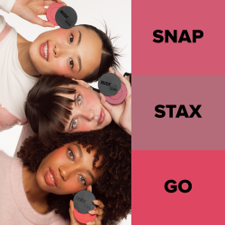 Nudestix Stax All Over Color Blush Balm - Многофункциональный макияж для глаз, губ и лица, 2,5 g