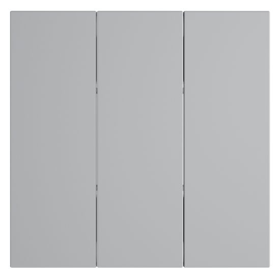 Клавиши для выключателя/переключателя трехклавишного, S70 (серый)