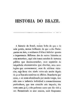 História do Brazil. Tomo 1 | Robert Southey