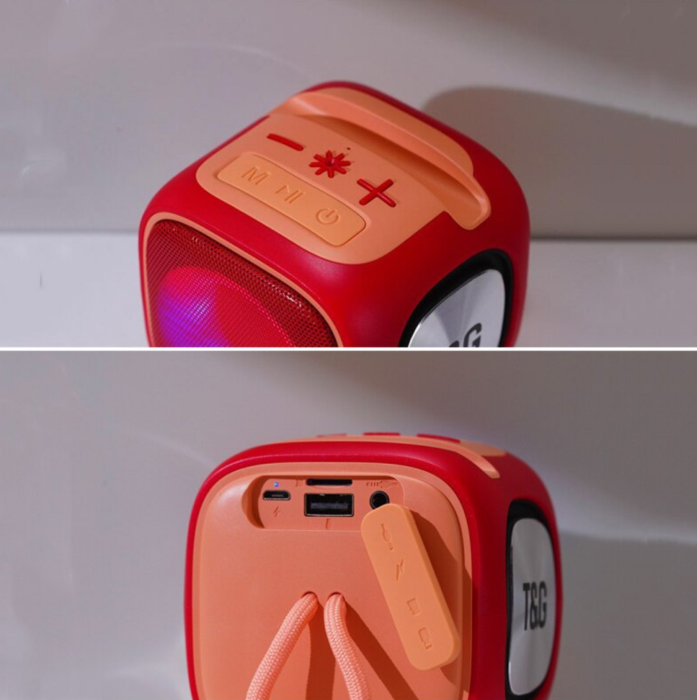 Беспроводная колонка TG-359 (7W/TF/FM) RGB