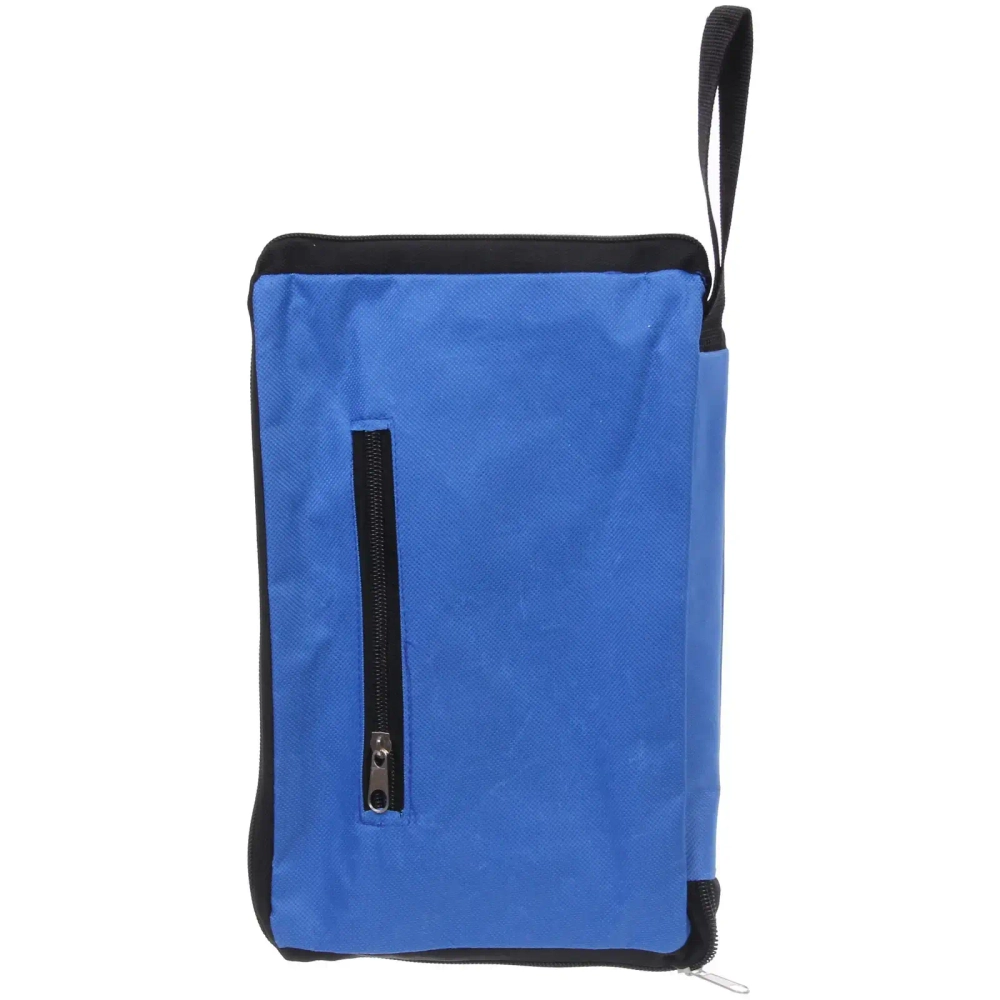 Сумка хозяйственная складная на 2х колёсах синяя SYD-024