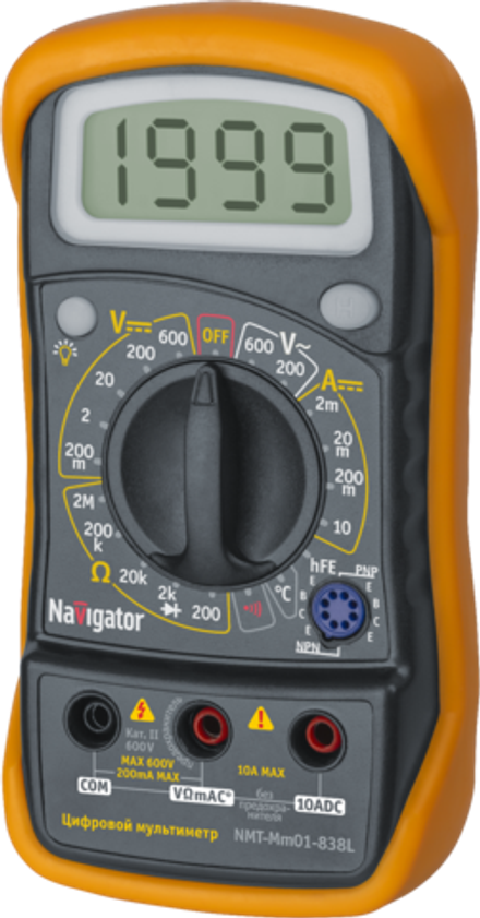 Мультиметр Navigator 82 429 NMT-Mm01-838L (838L)
