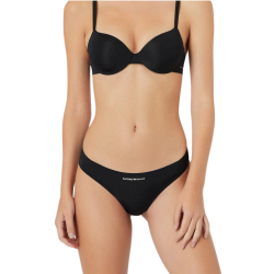 Женские трусы бразилиана набор из 2 штук (черный, телесный) Emporio Armani 163337_CC284 06220