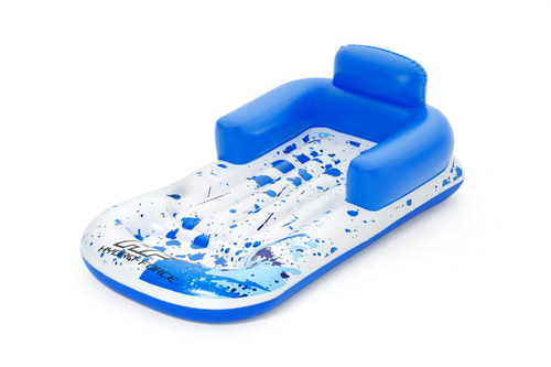 яяБас Шезлонг надувной BestWay для отдыха на воде 161х84см