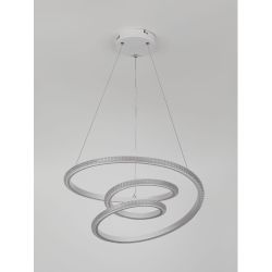 Светильник потолочный светодиодный Rivoli Gabriella 6188-201 LED 3000-6300К 104 Вт с пультом | Rivoli