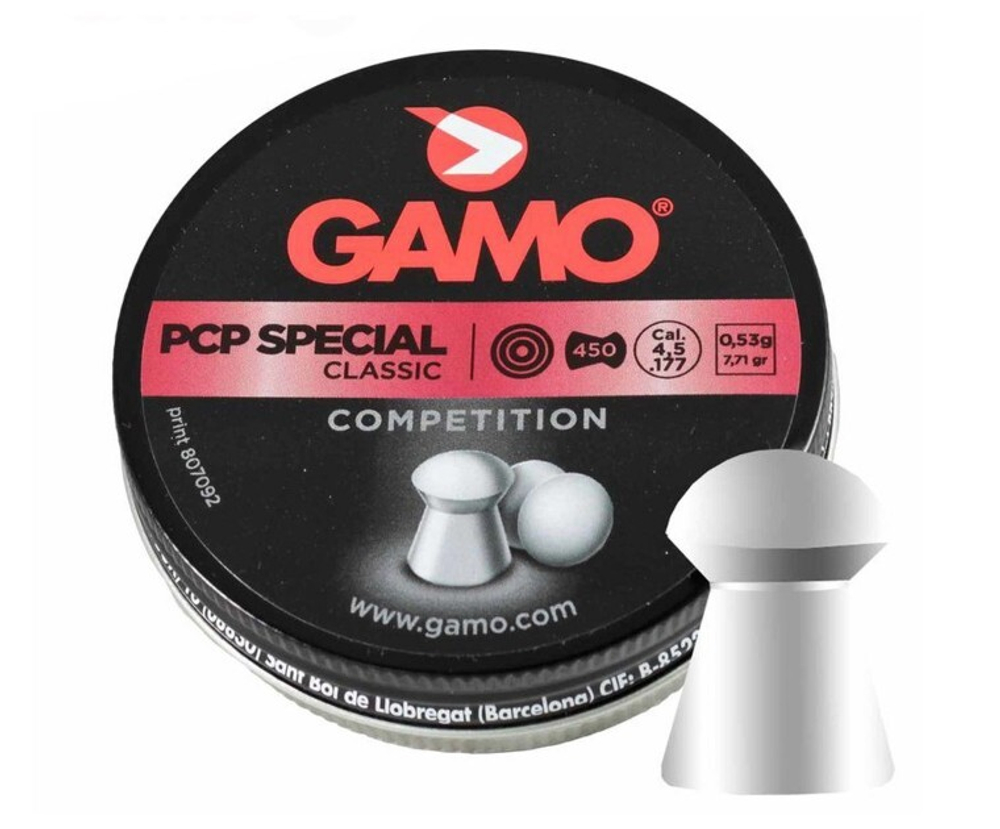 Пули пневматические Gamo PCP SPECIAL 4.5 мм (450 шт)