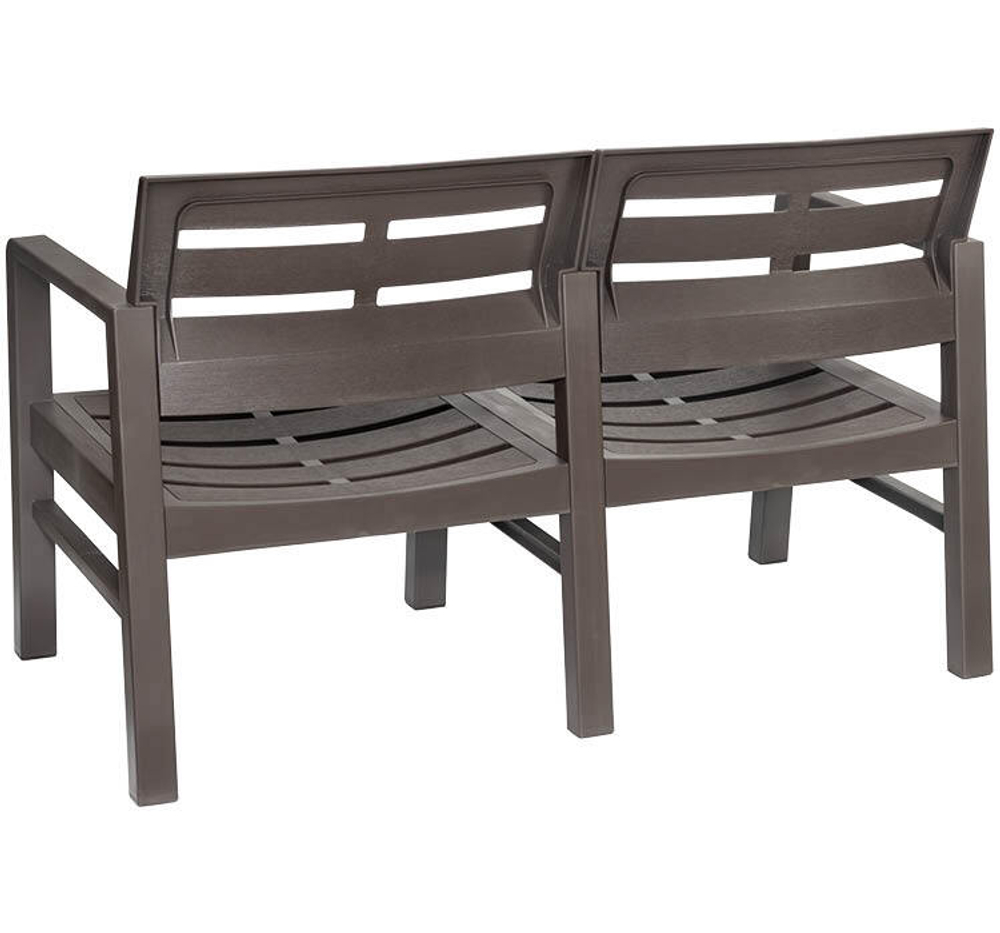 Диван РЕЙКИ двухместный 1200*580*750 (в разобранном виде в индивид. упаковке) М4001