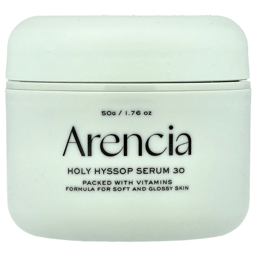 Arencia, Сыворотка со священным иссопом 30, для всех типов кожи, 50 г (1,76 унции)