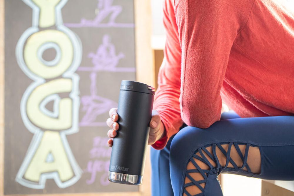 Термокружка Klean Kanteen TKWide Cafe Cap 16oz (473 мл) Black