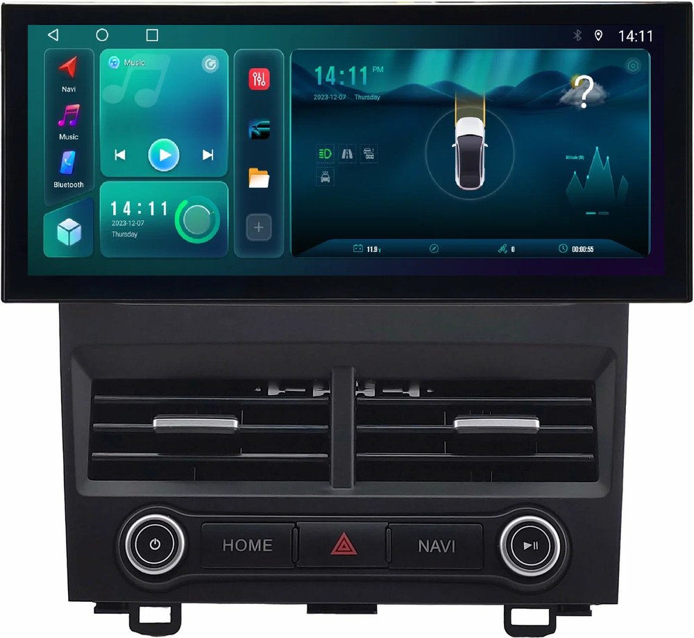 Магнитола для Honda CR-V 2006-2012 - Kuberg монитор 12.3" в стиле LEXUS на Android 12, TS10, CarPlay, 4G SIM-слот