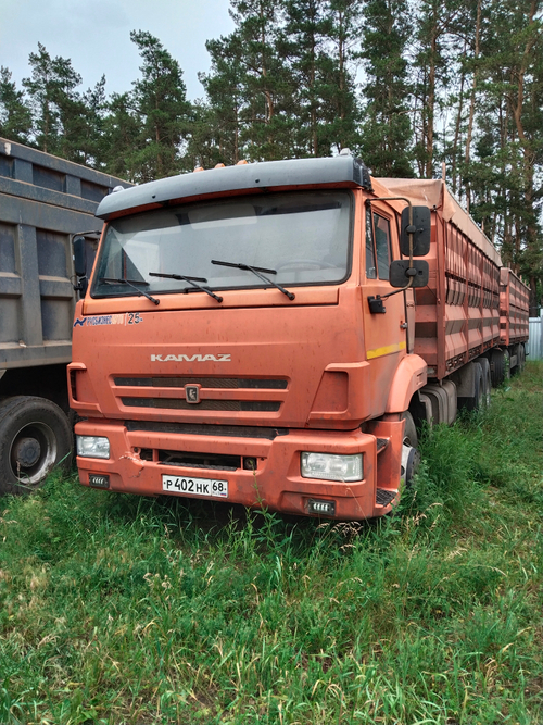 КамАЗ 65115 6x4 Зерновоз 552919 (Дизельный, 11,8 л, 300 л.с., МТ)