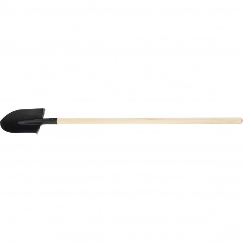 Лопата штыковая, 205х275х1400 мм, деревянный черенок, Россия