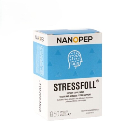 STRESSFOLL® Стрессфолл №60, пептиды для нервной системы и мозга