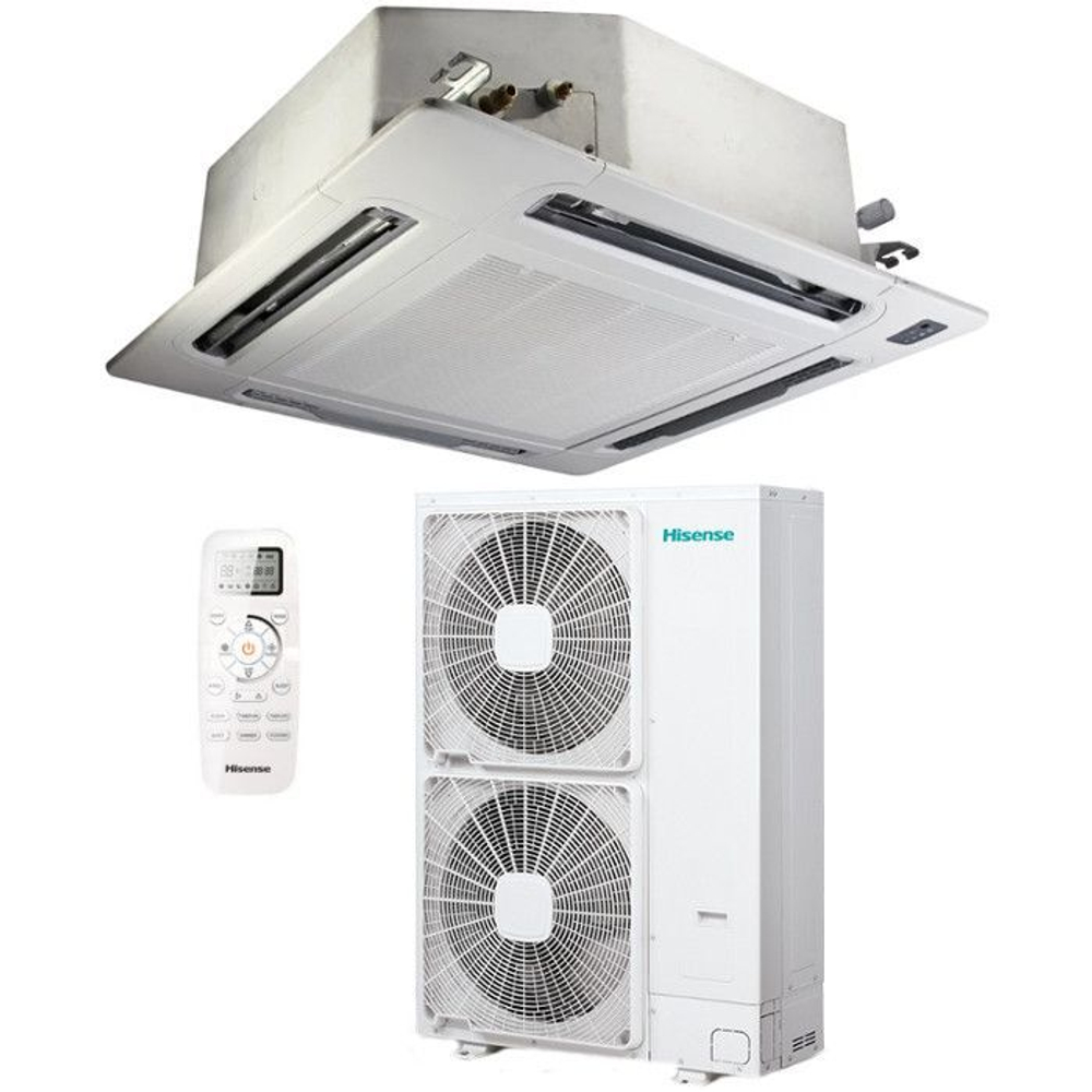 Кассетный кондиционер Hisense AUC-48UX4SFA / AUC-I-950 / AUW-48U6SP1