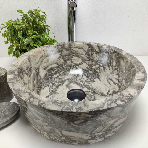 Раковина из мрамора Drum Doreng DM-80966 (40*40*15)