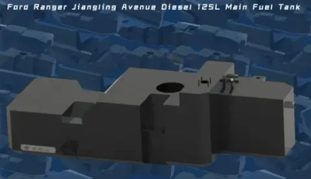 Замена штатного топливного бака на 125 литров для Ford Ranger дизель Форд Рейнджер