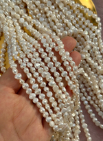 Жемчуг натуральный 5,5-6мм, 5А
