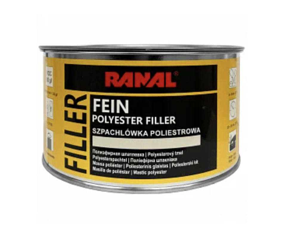 RANAL ALU Шпатлевка с алюминиевым порошком 1.7кг