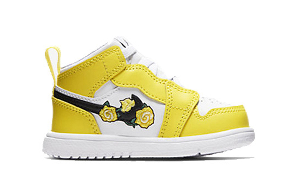 Baby Jordan Air Jordan 1 Mid Alt comfortable, breathable, non-slip, shock-absorbing, mid-help toddler shoes