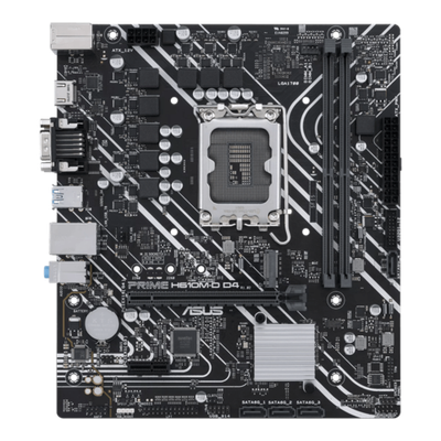 Материнская плата ASUS PRIME H610M-D D4, LGA1700 2xDDR4 4xSATA3 M.2 D-Sub HDMI COM mATX