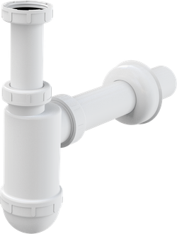 Сифон для умывальника Alca Plast A43 40 мм с накидной гайкой 5/4"