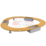 Лавка Rail Road 01 с 3-мя вазонами