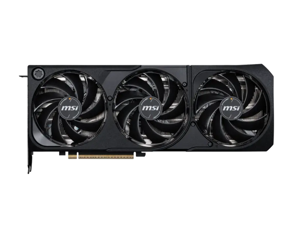 Видеокарта MSI GeForce RTX 5080 16G SHADOW 3X OC, 16Gb GDDR7 256-bit 1xHDMI 3xDP