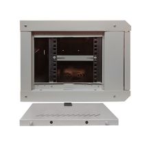 Шкаф настенный 6U ST-NC6U01 (СЕРЫЙ) С ПОЛКОЙ