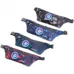 Сумка на пояс для документов и телефона «Street sports - Football», микс 4 цвета, 34*11,5*19,5см