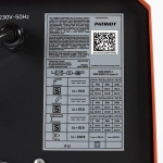 PATRIOT WMA 225MQ полуавтомат сварочный инверторный 605301755
