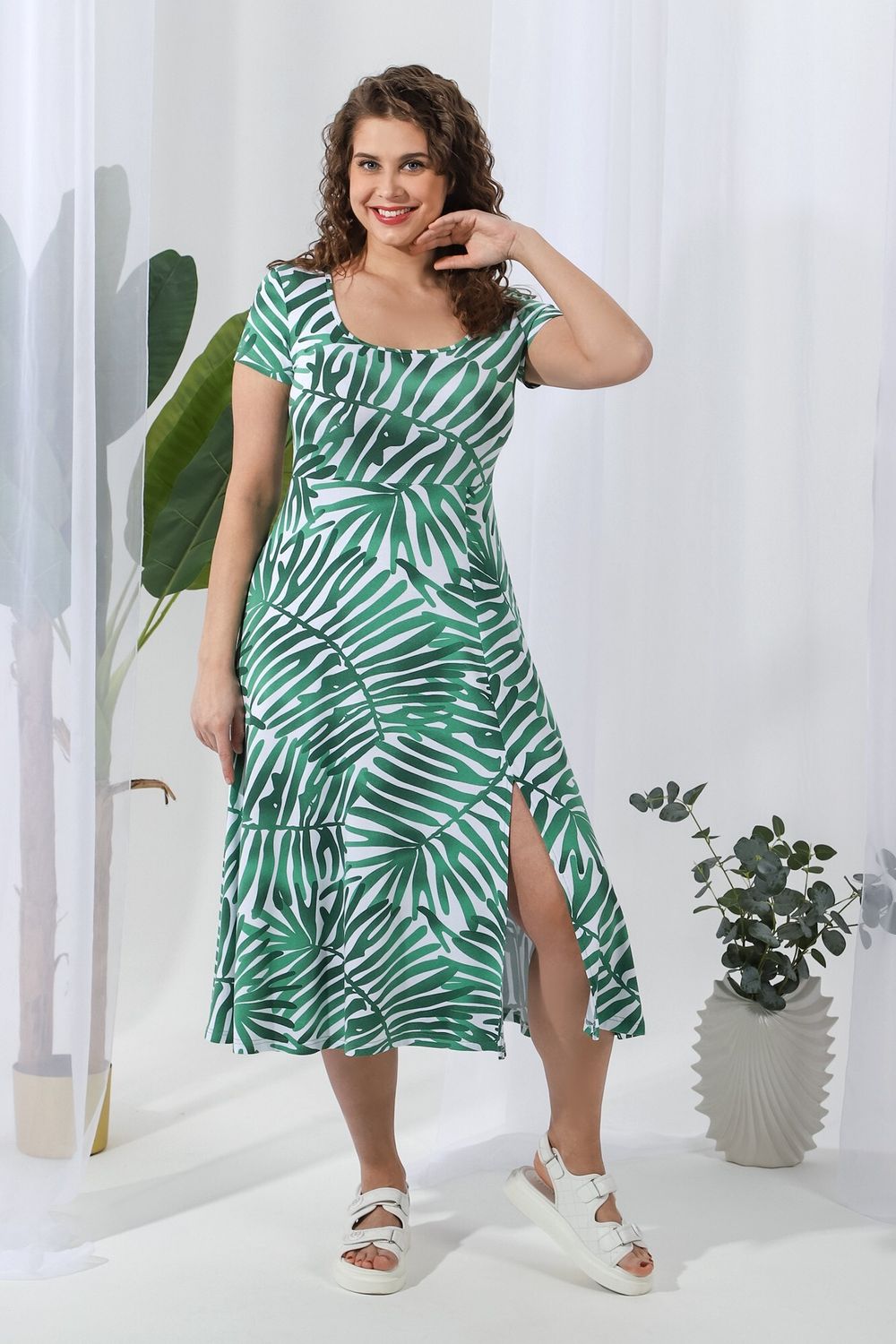 Платье Эврика-1 Виотекс ЗЕЛЁНЫЙ